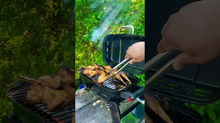 It’s BBQ time 😋🍗Chicken wings bbq 😍 #shorts #youtubeshorts #ytshorts