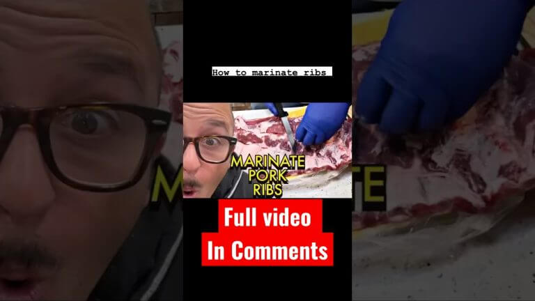 How to marinate ribs #food #bbq #shorts #cooking @buzzfeedtasty