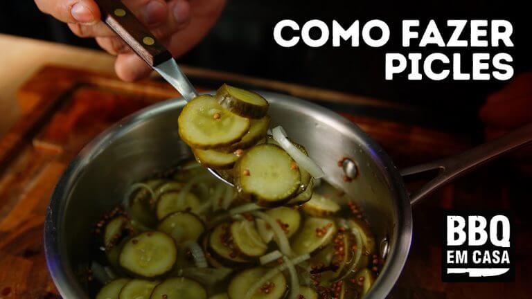 COMO FAZER PICLES –  MÊS DO HAMBÚRGUER | BBQ EM CASA