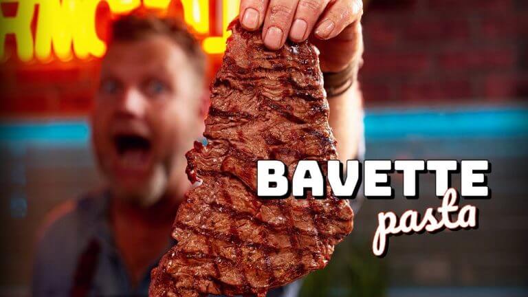 Mijn favoriete BAVETTE recept op de BBQ!