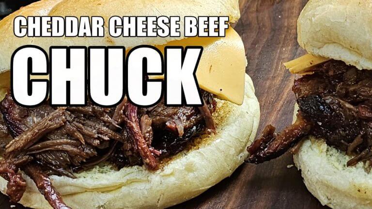 BBQ Beef Chuck Cheddar Cheese Sandwich | Recipe | BBQ Pit Boys
