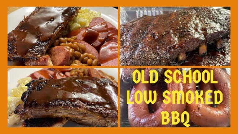 I COOKED A  BBQ MEAL IN ONLY 8 HOURS/OLD SCHOOL MEMORIAL DAY BBQ/RIBS/SAUSAGE /#MASTER BUILT SMOKER