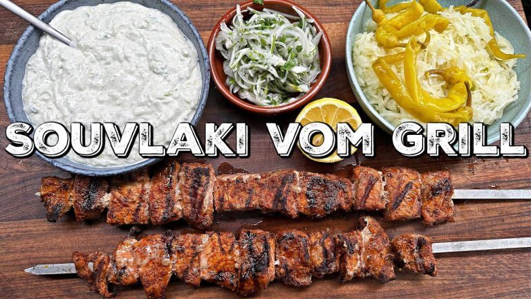 SOUVLAKI VOM GRILL – saftig und lecker