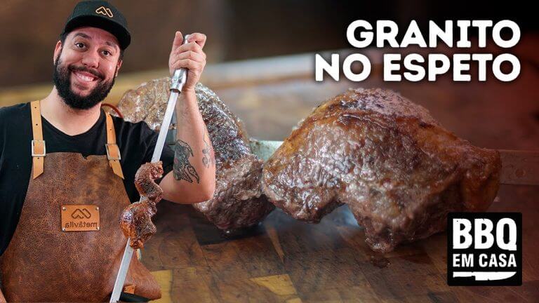 GRANITO NO ESPETO | BBQ EM CASA