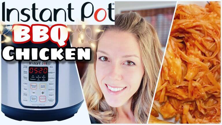 Instant Pot BBQ Chicken Recipe | SIMPLE Instant Pot Recipes for Beginners