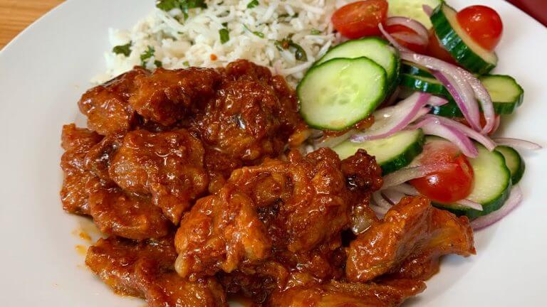 Cerdo en Salsa BBQ y como hacer la salsa BBQ en casa