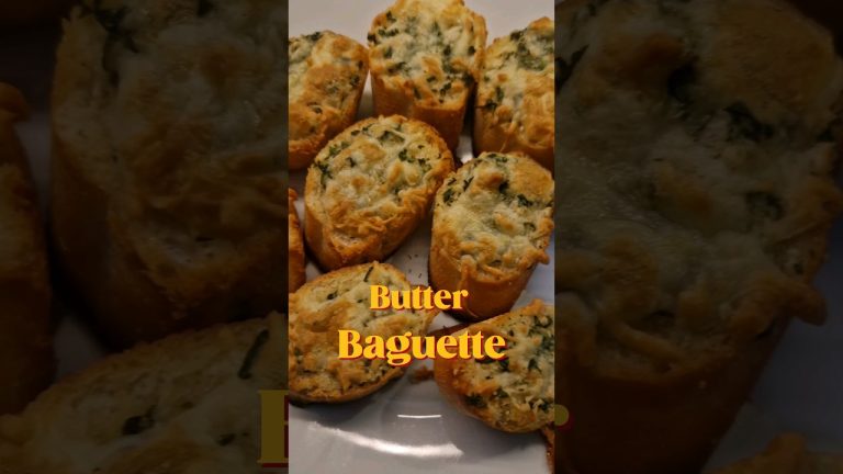 Special Butter Baguette Recipe by Food Palette #shorts