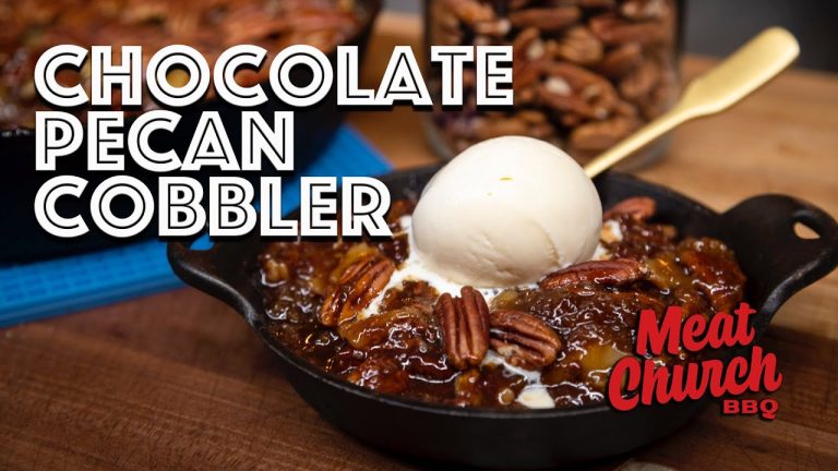 Chocolate Pecan Cobbler – Best Summer BBQ Dessert!