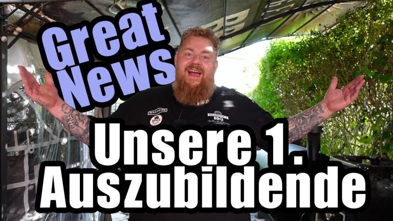 Great News: Biggernok´s 1. Auszubildende – BBQ & Grillen für jedermann!