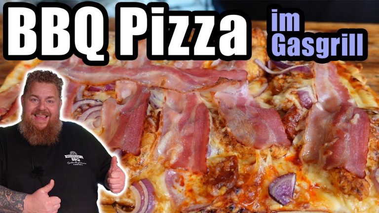 BBQ Pizza im Gasgrill – schnell / günstig / lecker – BBQ & Grillen für jedermann
