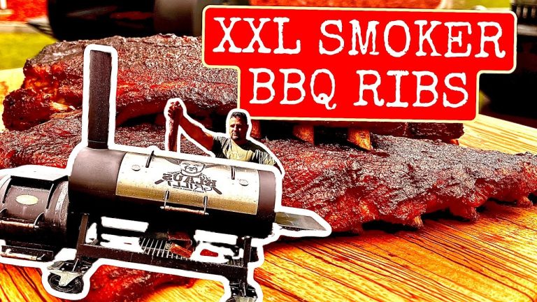 BBQ SPARERIBS im XXL SMOKER perfekt GRILLEN —- Klaus grillt