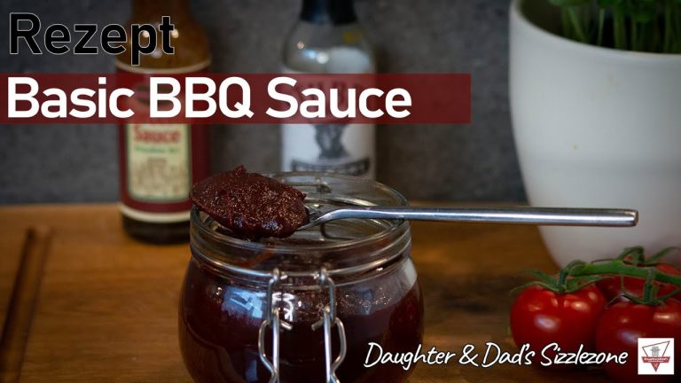 Basic BBQ Sauce – Rauchige Sauce einfach selber machen – Rezept by Daughter & Dad’s Sizzlezone