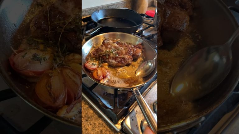 Last day of school steak dinner!! #shorts #fyp #viral #chef #food #recipe #cooking #trending #steak