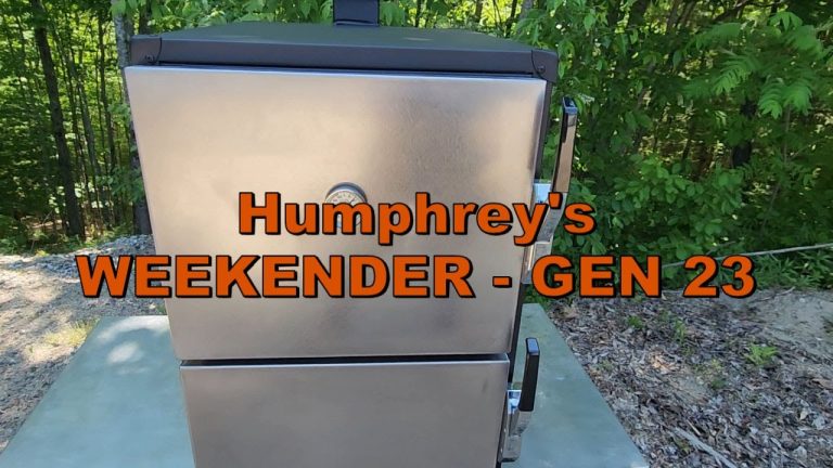 Humphrey’s Weekender – gen23  BBQ Smoker Overview