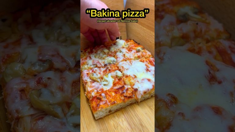 Bakina pizza #pizza #recipe #pizzalover #food