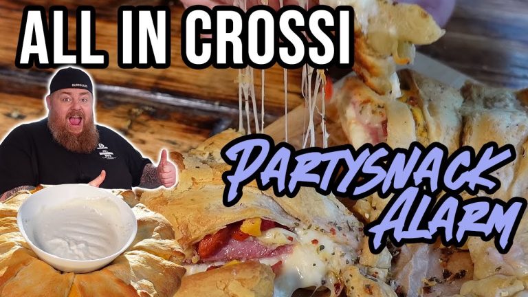 Der All-in-Crossi – perfekter Partysnack für den Superbowl – BBQ & Grillen für jedermann