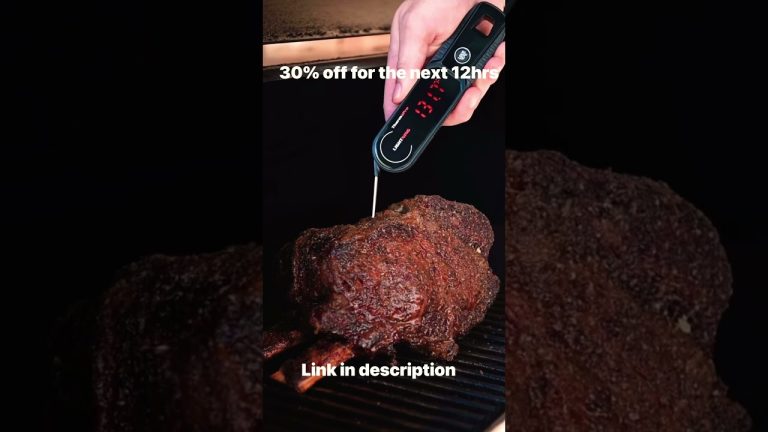 Thermopro instant thermometer #shorts #bbq #cooking