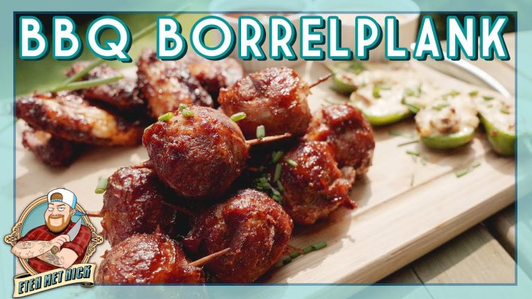 LEKKERSTE BBQ BORRELPLANK! | EtenmetNick | How to