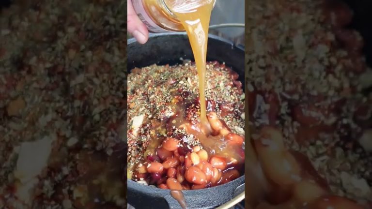 BBQ Beans – Bohnen mal anders! #biggernoksbbq #shorts #rezept