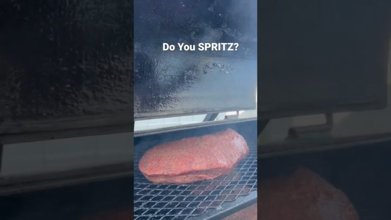 Do you SPRITZ your BRISKET? #brisket #bbq