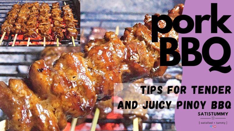 PORK BBQ | EASY WAY TO COOK JUICY AND TENDER PORK BARBECUE | SatisTummy