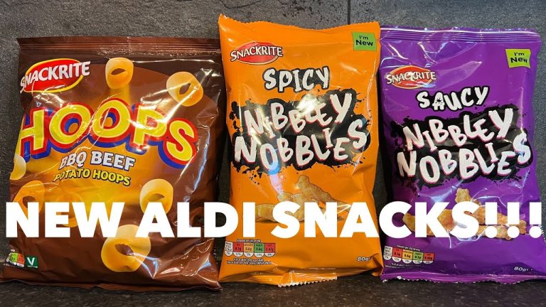 Aldi BBQ Beef Hoops Review , Aldi Saucy Nibbley Nobblies Review , Aldi Spicy Nibbley Nobblies Review
