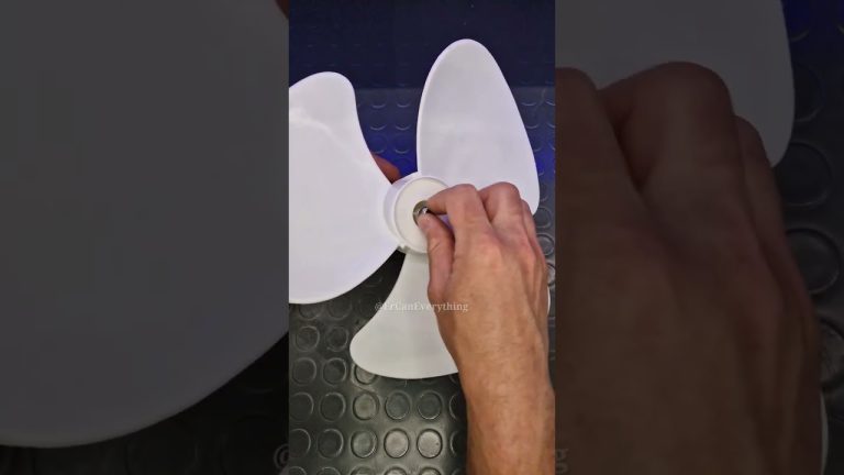 DIY Powerful BBQ blower Fan for cordless Drill