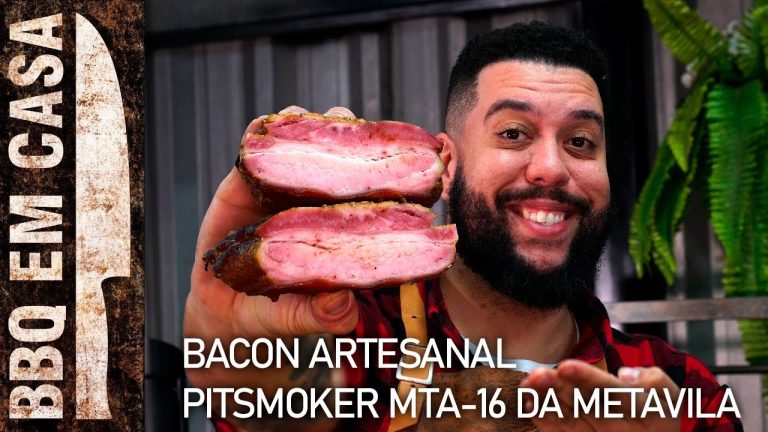 COMO DEFUMAR BACON EM CASA | BBQ EM CASA