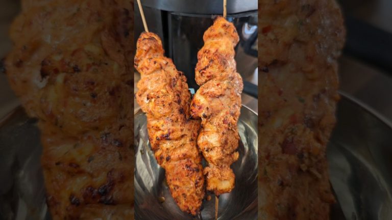 Easy Juicy Turkish Chicken Kebabs | Air Fryer Recipe | BBQ #shortsfeed #shortsbeta #shortsviral