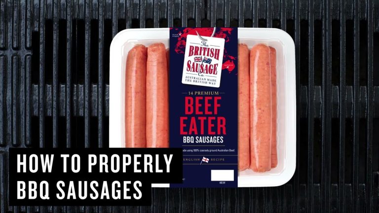 How To Properly BBQ Sausages