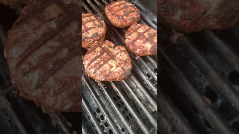 Burger Recipe for the BBQ #shorts #burger #bbq #mealprep