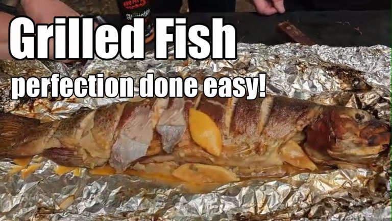 Easy Grilled Fish at the Pit by the BBQ Pit Boys. Troutzilla is on the menu