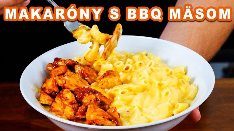 Americké syrové makaróny s BBQ kuracím mäsom | Viktor Nagy | recepty