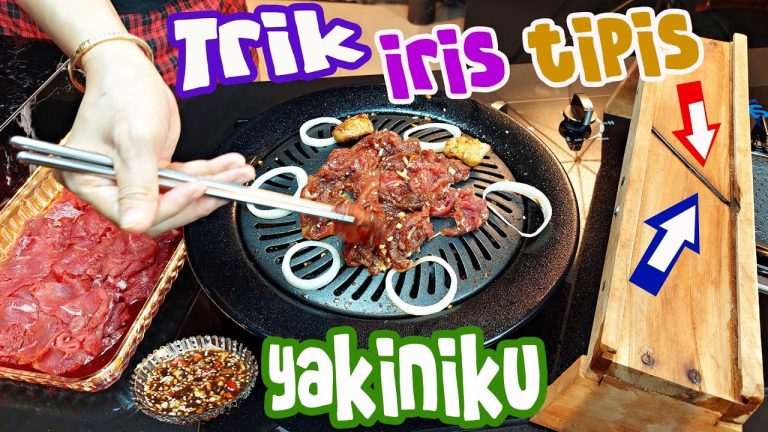 Barbeque di Rumah – Trik iris daging tipis – Yakiniku
