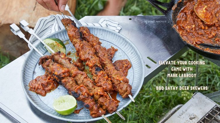 Satay BBQ Deer Skewers – ‘Elevate your Cooking Game’ with Mark LaBrooy