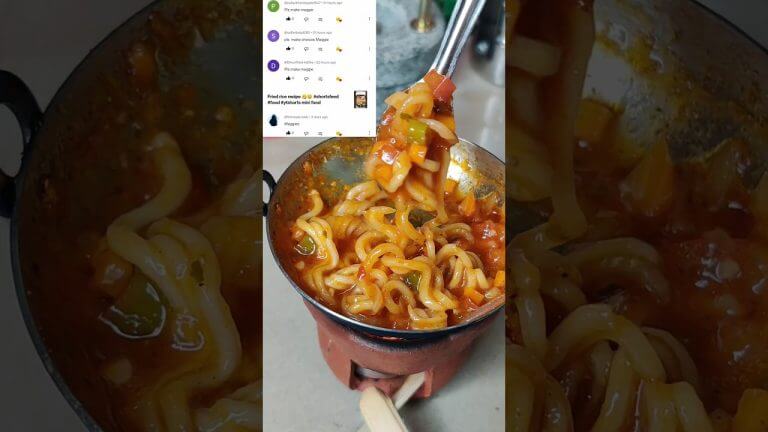 Maggi Noodles 😋🤤#shortsviral #maggi #shortsfeed #minifood