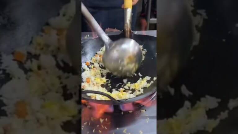 Crab fried rice Chinese style recipe #cooking