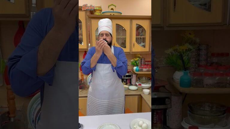 Magical Peeling Trick For Hard Boiled Eggs #babafoodrrc #chefrizwan #recipes #shorts #trending