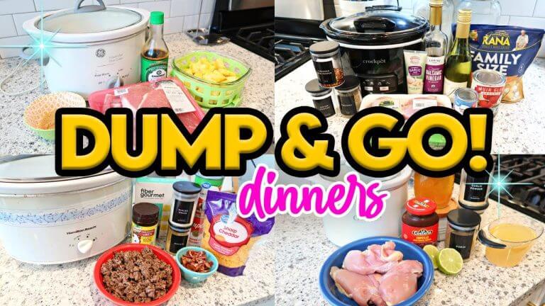 💥Simple Summer Cooking: EASY DUMP & GO Slow Cooker Recipes