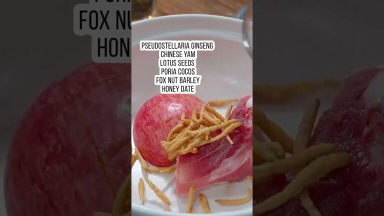 Healing apple soup recipe #cooking