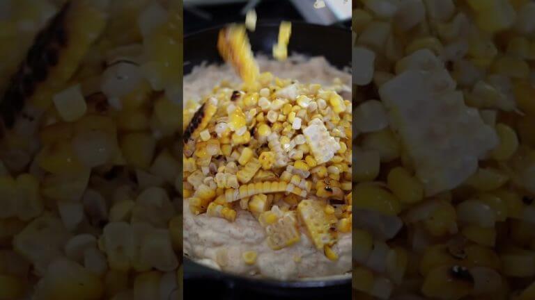 Skillet Street Corn Dip Recipe #cooking #shorts #easyrecipe