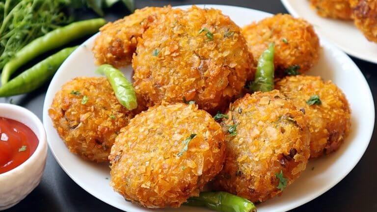 Tasty గా తినాలనిపిస్తే తక్కువ టైం లోనే ఇలాచేయండి👉 ఒకటికి పది తినేస్తారు😋 Poha Cutlet | Evening Snack