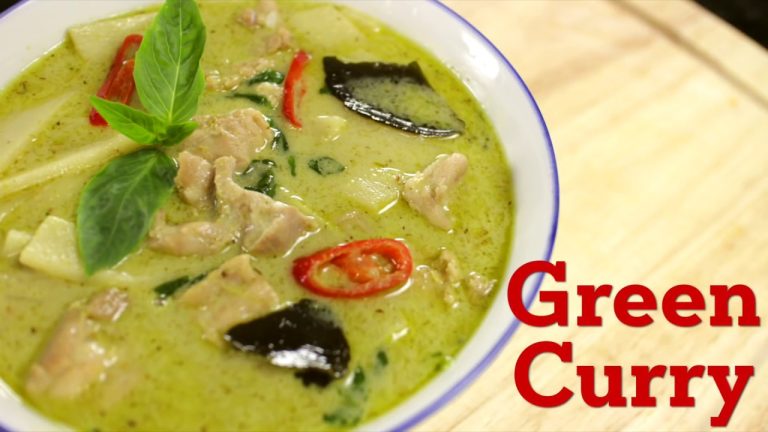 Thai Green Curry Recipe แกงเขียวหวาน – Hot Thai Kitchen