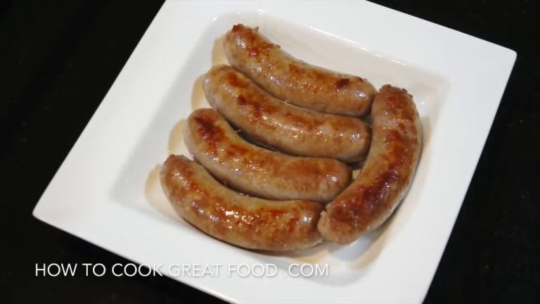 How To Cook Sausages – Boil n Burn Method – Super Results – Sausage Recipe