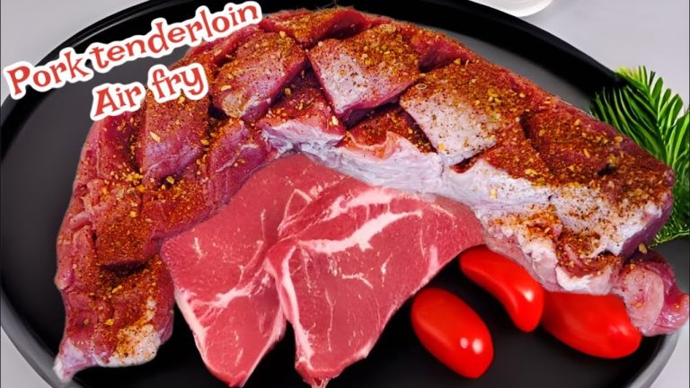 Pork Tenderloin with Potatoes turned out really good | #Airfryer #PowerXL