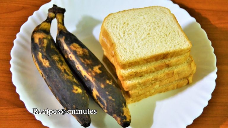 ചായ തയ്യാറാക്കും നേരത്തിൽ ബ്രെഡും പഴവും കൊണ്ടൊരു  സൂപ്പർ പലഹാരം 👌😋/Bread Banana Snack Recipe