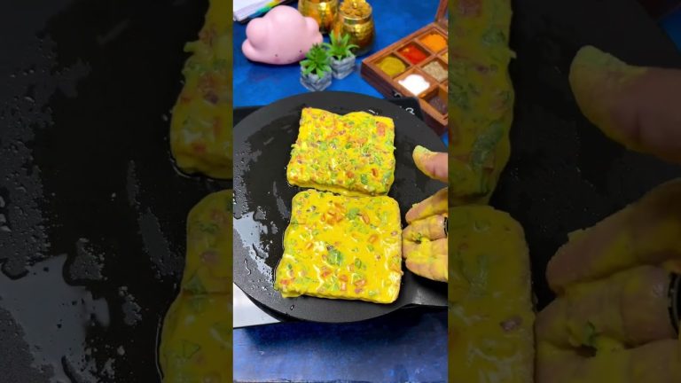 Bread & besan ka tasty nashta | ब्रेड और बेसन का टेस्टी नाश्ता 🍞😋 #trending #shorts