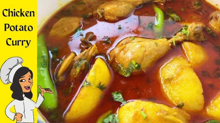 How To Make Aloo Chicken Recipe Pakistani Style | Aloo Chicken Shorba Pakistani Style Recipe |