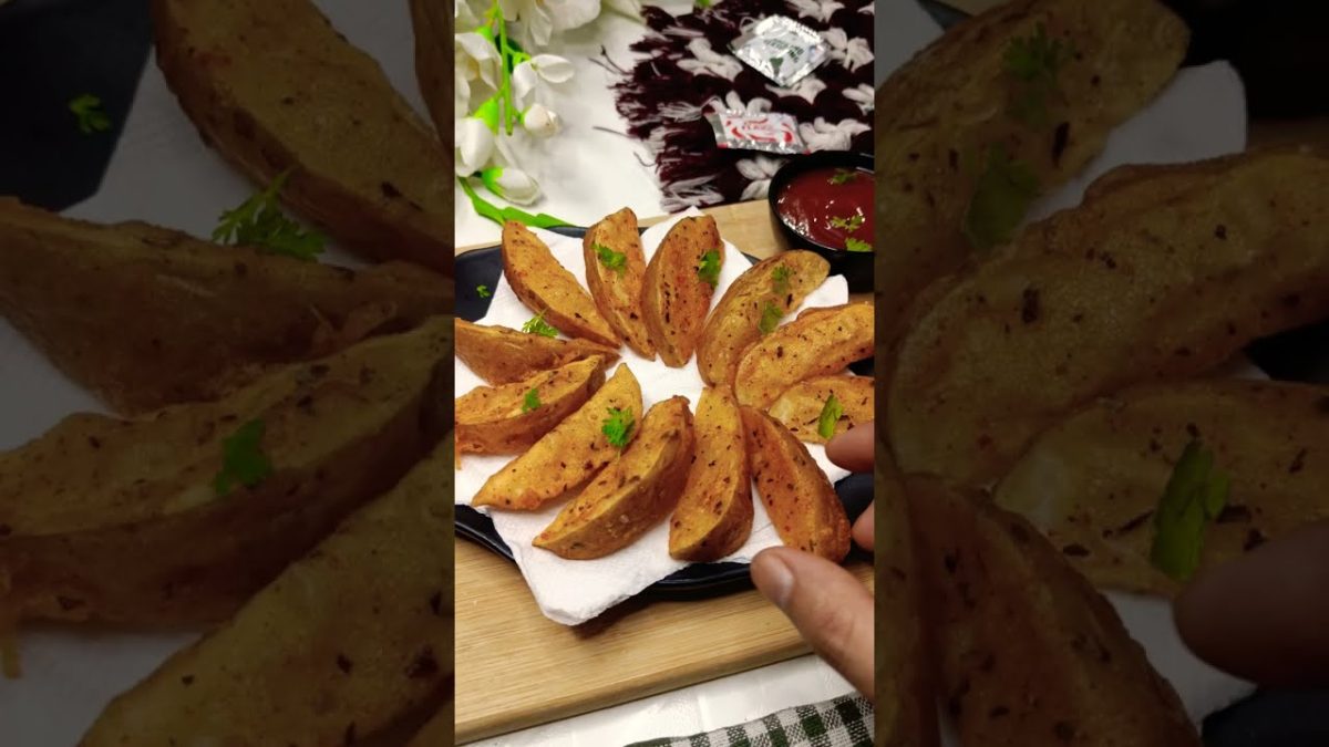 VIRAL Potato Recipe 😱🤯| #shorts #potato #potatowedges #viral #trending #viralfood