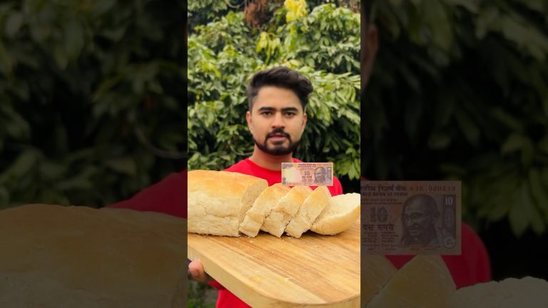 10 rs mai bread banao || Make bread in 10 Rupees || Bread recipe
